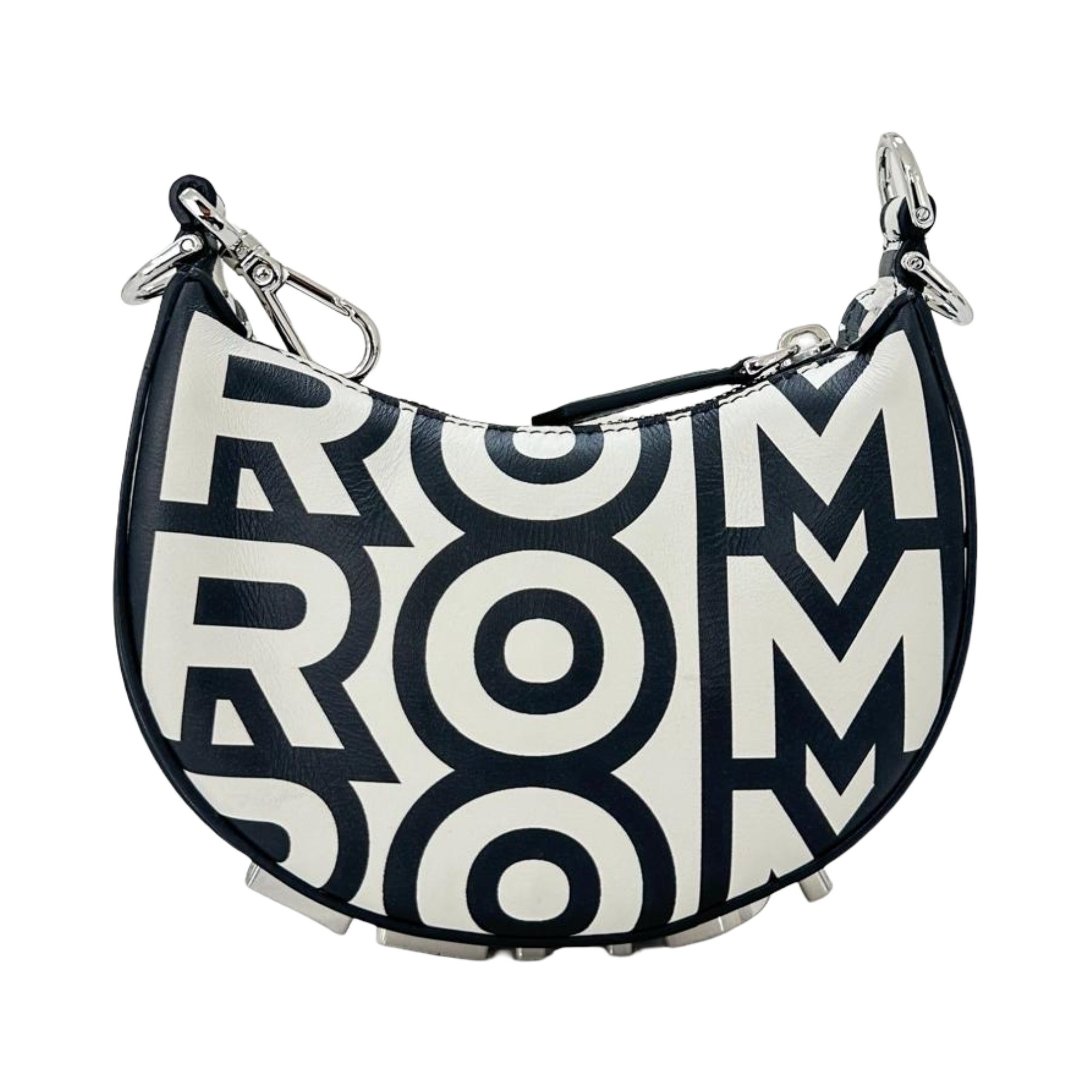 Fendi X Marc Jacobs Nano Fendigraphy Charm Bag - White/Black