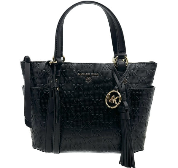 Michael Kors Sullivan Small Logo Top-Zip Tote Bag