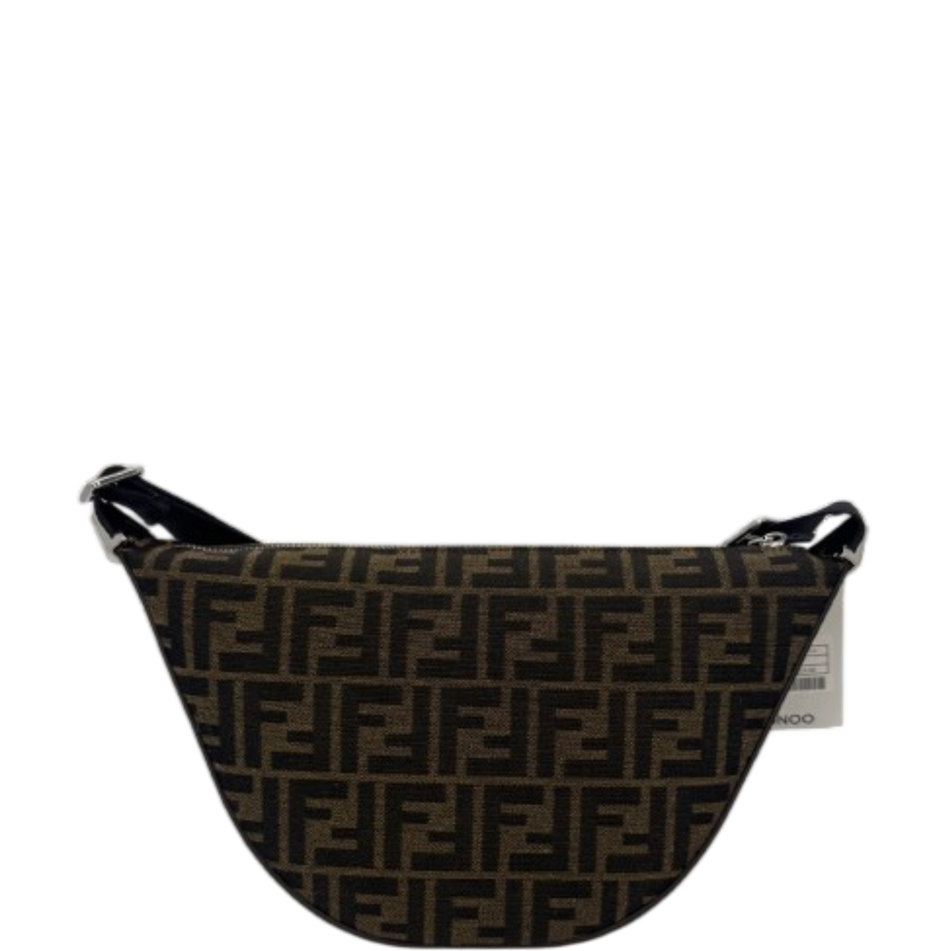 Fendi Jacquard  Crossbody  Brown - Pristine Condition
