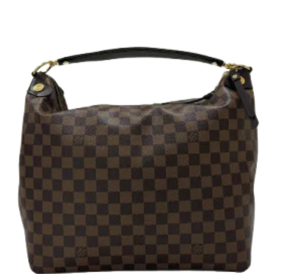 Louis Vuitton Duomo Hobo Damier Ebene Canvas Shoulder Bag