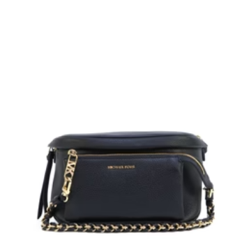 Michael Kors Slater Medium Pebbled Leather Sling Pack - Black