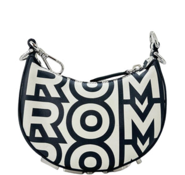 Fendi X Marc Jacobs Nano Fendigraphy Charm Bag - White/Black