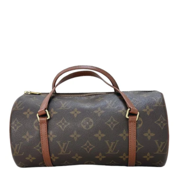 Louis Vuitton Papillon 26 Monogram Canvas Barrel Shoulder Bag