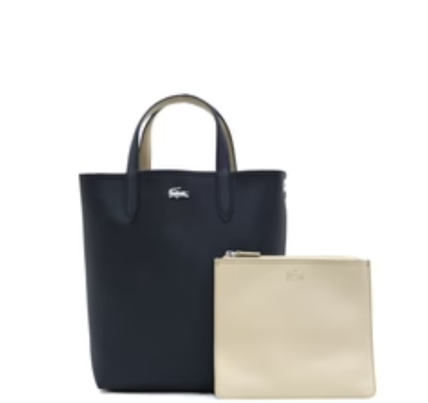 Lacoste Vertical Shopping Bag - Black