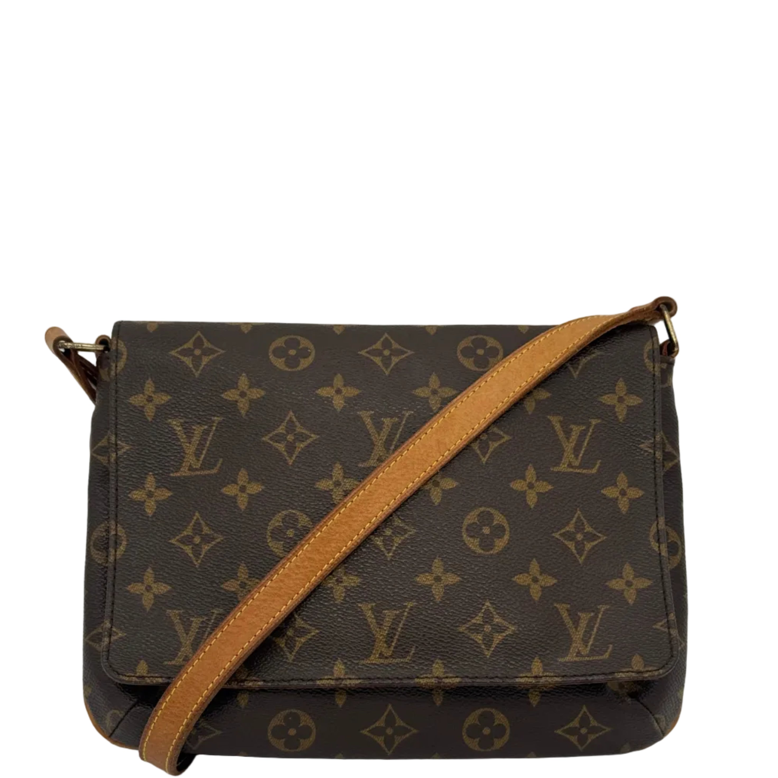 Louis Vuitton Musette Tango Monogram Canvas Shoulder Bag