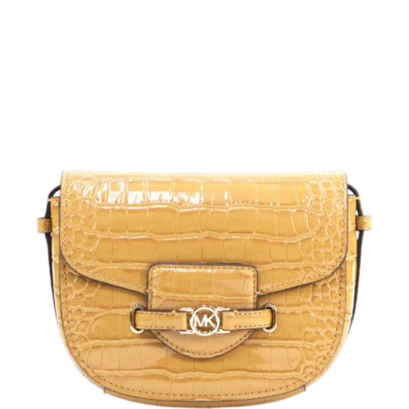 Michael Kors Reed  SM Saddle Crossbody - Deer