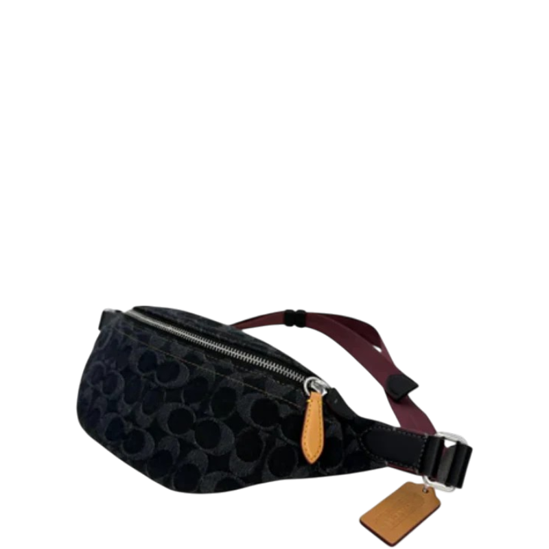 Coach Charter Belt Bag 7 in Signature Denim