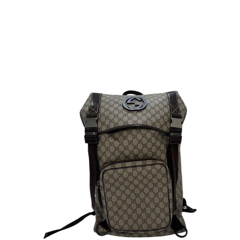 Gucci Interlocking GG Supreme Backpack