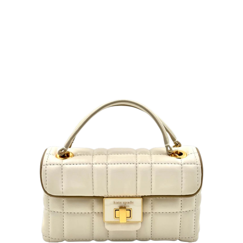 Kate Spade Evelyn Quilted Small Shoulder Crossbody Bag - Ivory