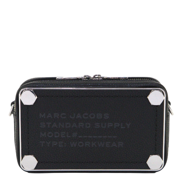 Marc Jacobs Box Bag Chain Crossbody Bag - Black