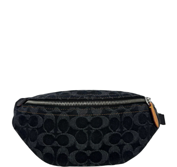 Coach Charter Belt Bag 7 in Signature Denim