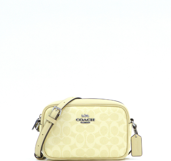 Coach Mini Jamie In Signature Canvas - Hay