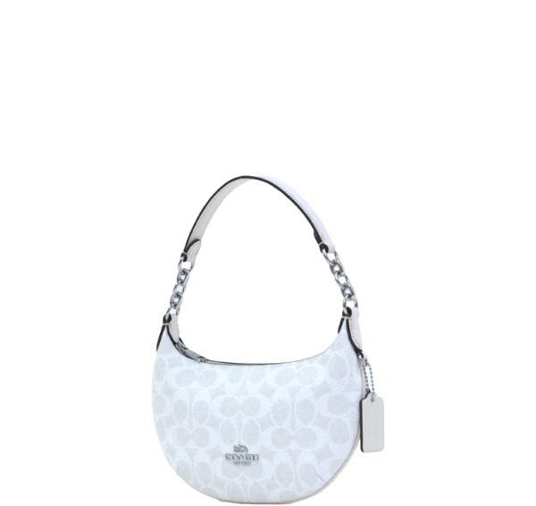Coach Mini Payton Signature - White Chalk