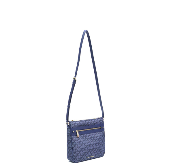 Michael Kors Jet Set Nylon Crossbody - Admiral Blue
