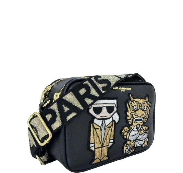 Karl Lagerfeld Crossbody Bag - Black