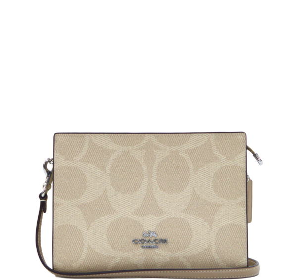 Coach Slim Crossbody Mx Signature - Sand/Taupe