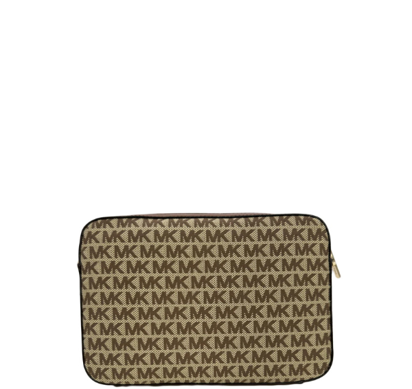 Michael Kors Jet Set Logo East West Crossbody - Beige/Ebony