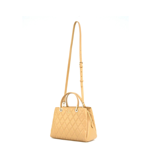 Kate Spade Carey Quilted Sullivan Satchel - Tiramisu