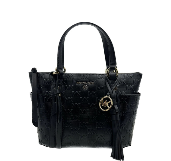 Michael Kors Sullivan Small Logo Top-Zip Tote Bag