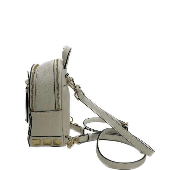 Michael Kors Brooklyn Extra Small Convertible Backpack Vanilla