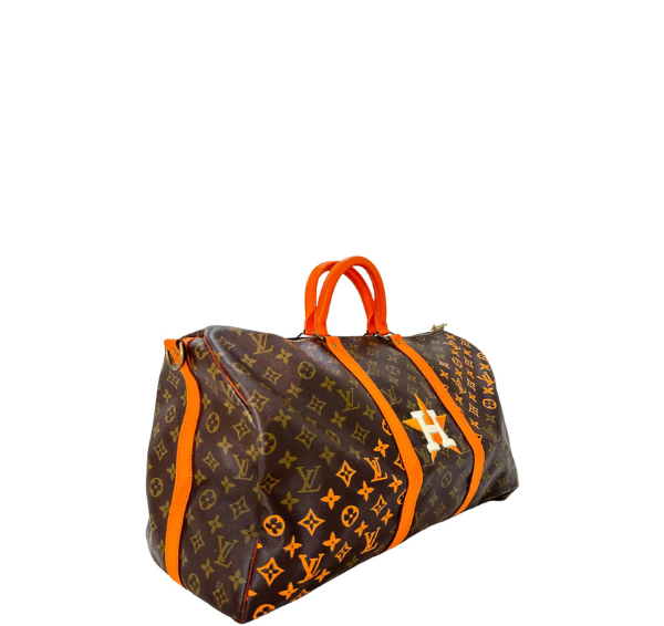 Louis Vuitton Duffle Bag- Brown/ Multi
