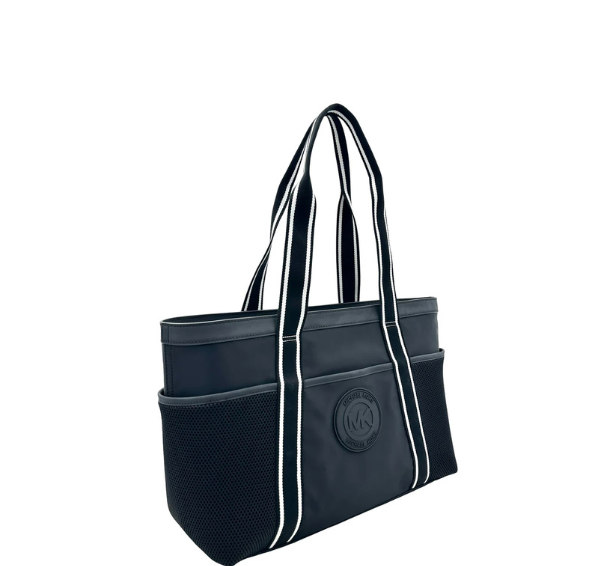 Michael Kors Lautner Nylon Classic East/West Tote Bag - Black